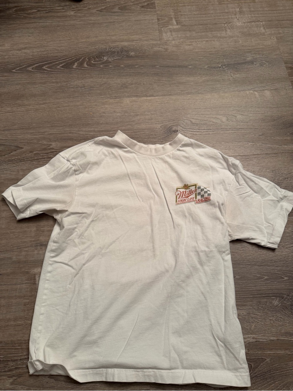 Miller High Life Racing White Short Sleeve Tee